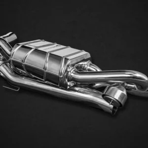CAPRISTO Porsche 992 - Valved Exhaust with Cat Spare Pipes (CES3 Version)