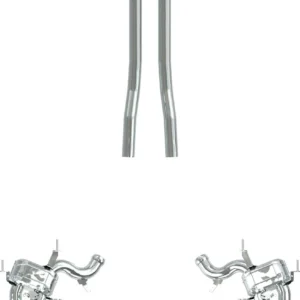 CAPRISTO Ferrari Purosangue - Valved Exhaust with Straight Pipe Middle Silencer Replacement (OE Actuators)