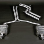 CAPRISTO Audi RS5 (B8) – Valved Exhaust with Mid-Silencer Delete Pipes
