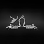 CAPRISTO Porsche 958 Cayenne V8 GTS (12-14) – Valved Exhaust with Mid-Pipes (CES3)