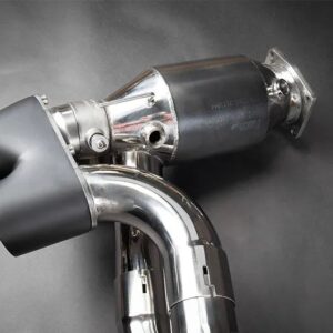 Capristo Porsche 997.2 Turbo/S – Valved Exhaust with Cat Delete Test Pipes (CES3)