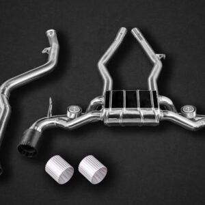 Capristo Toyota Supra (A90) – Valved Catback Exhaust with Carbon Fiber Tips (CES3)