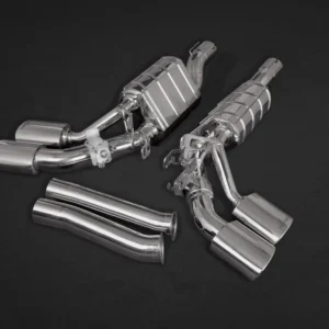 CAPRISTO Mercedes AMG G550/G500 (W463A) 4L BiTurbo - Valved Dual Mufflers (for OE Valves)