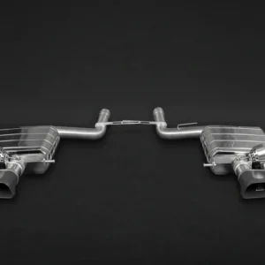 CAPRISTO BMW 550i (F10) - ECE Valved Mufflers with Ceramic Tips (CES3)