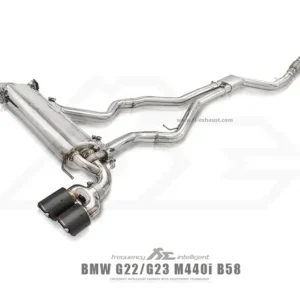 BMW G22/G23/G26 M440i | 3.0T B58 | 2021+ (Quad Tips) Valvetronic Catback Exhaust