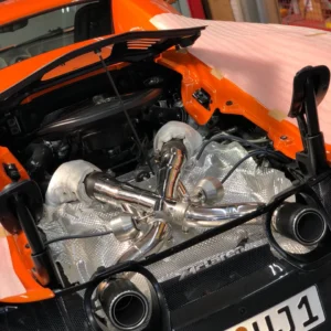 CAPRISTO Mclaren 675LT - Valved Exhaust with Cat Deletes and Carbon Fiber Tips (CES3)