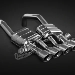 CAPRISTO Chevrolet Corvette (C7) Stingray/Z06 - Valved Exhaust with Post Cat Spare Pipes (CES3)