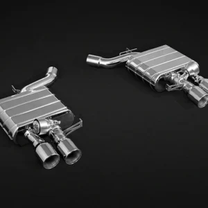 CAPRISTO BMW 650i (F12/F13/F06) - ECE Valved Mufflers with Stainless Tips (CES3)