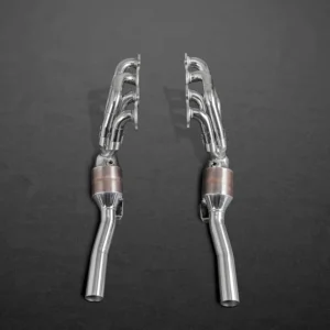 CAPRISTO Mercedes AMG C63 (W204) - 250 Cell Sports Cat Headers with Post Cat Delete