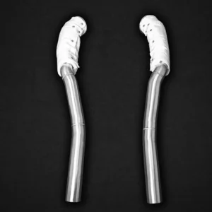 CAPRISTO Ferrari 812 (OPF) - Catless Downpipes (with Heat Blankets)