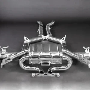 CAPRISTO Mercedes AMG GTR - Valved Exhaust with Mid-Pipes (incl. Cat Delete) (OE Actuators)