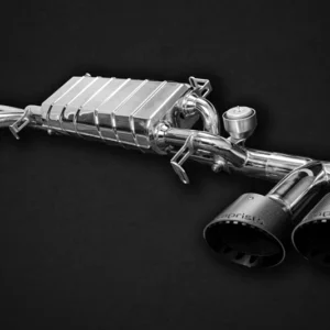 CAPRISTO Nissan GTR MK3/4/Nismo - Valved Exhaust with Mid-Pipes (Post Cat Spare) Carbon Tips (CES3)