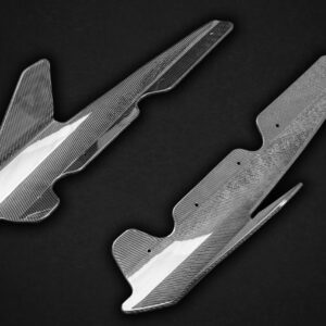 CAPRISTO Audi R8 (Gen2) Facelift - Carbon Side Fins