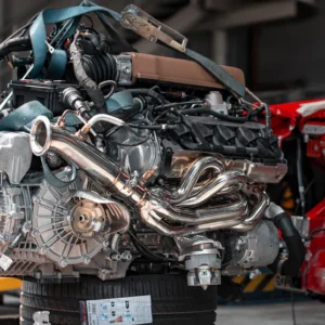 Lamborghini Huracan LP610-4 | 2014-2019 Long Tube Catless Header Ceramic Coating Service Cost (Gold)