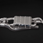 Capristo Porsche 992 – Valved Exhaust Muffler for OEM Cats (OE Actuators)
