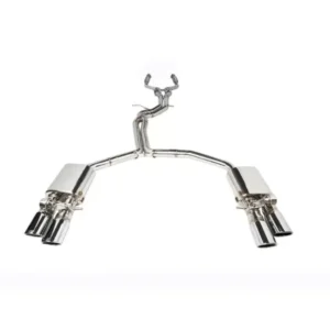IPE SS Catback Exhaust System w/Chrome Silver Tips + Remote Audi A6 | A7 C7 3.0 TFSI Quattro 2010-2017