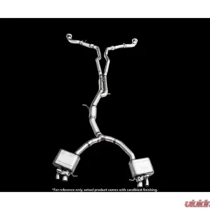 IPE SS Catback Exhaust System w/ Chrome Silver Tips + OBD2 Audi RS4 | RS5 2018-2020