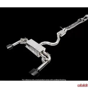 IPE SS Catback Exhaust System w/Chrome Tips + Remote Audi S3 8V Sedan 2013-2025
