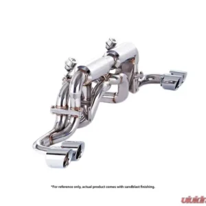 IPE SS Catback Exhaust System w/Chrome Silver Tips + Remote Ferrari 360 Modena | Spider 2000-2004