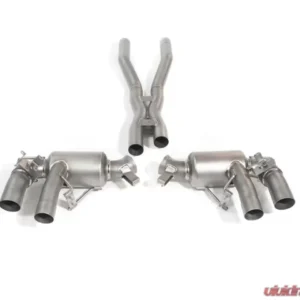 IPE Titanium Catback Exhaust System w/ Polished Silver Tips Ferrari Portofino 2018-2023