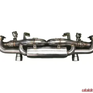 IPE Titanium Catback System w/Polished Silver Tips Porsche 718 Boxster | Cayman GTS 4.0 | Spyder 2020-2025