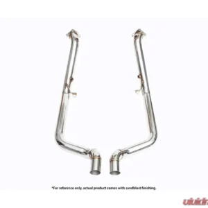 IPE SS Cat Back System w/Chrome Silver Tips & Remote Porsche 970.2 Panamera S | Panamera 4S 2013-2016