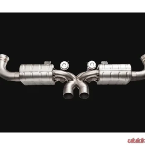 IPE Titanium Catback System w/Polished Silver Tips Porsche 997.1/997.2/991.1/991.2 GT3 | GT3 RS 2007-2019