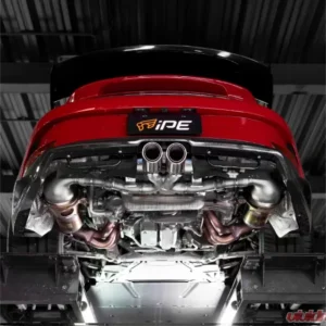 IPE Titanium Catback System w/Polished Silver Tips Porsche 992 GT3 | GT3 Touring | GT3 RS 2021-2024