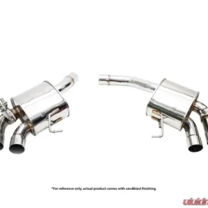 IPE SS Catback System w/Chrome Silver Tips + Remote Porsche 95B Macan 2.0 2014-2018