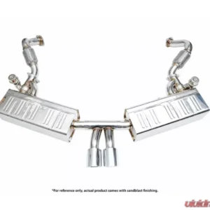 IPE SS Catback System w/Chrome Silver Tips + Remote Porsche 981 Boxter | Cayman | Cayman GT4 2012-2015