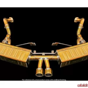 IPE Titanium Catback System w/Polished Silver Tips + Remote Porsche 981 Boxter | Cayman | Cayman GT4 2012-2015