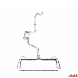 IPE SS Catback Exhaust System w/ Chrome Silver Tips & Remote Volkswagen Golf GTI MK7 2012-2020