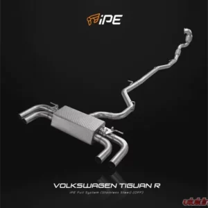 IPE SS Catback Exhaust System w/ Chrome Silver Tips Volkswagen Tiguan R 2021-2024