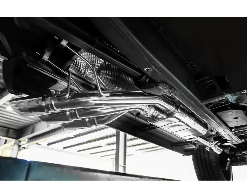 IPE SS Catback Exhaust System w/ Chrome Black Tips Mercedes-Benz W464 G500 2019-2020