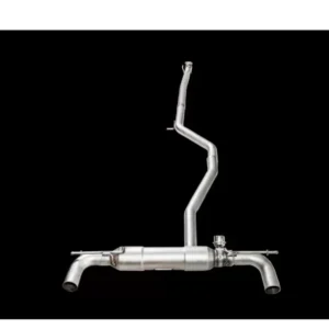 IPE SS Catback Exhaust System w/ Chrome Silver Tips + Remote Mercedes-Benz W176 A250 2013-2018