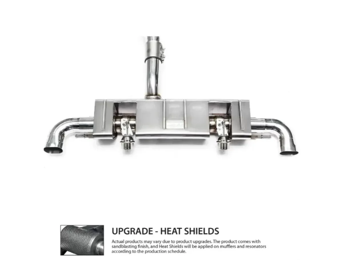 IPE Titanium Catback Exhaust System w/ Remote Mercedes-Benz AMG W176 A45 2013-2019 - Image 4