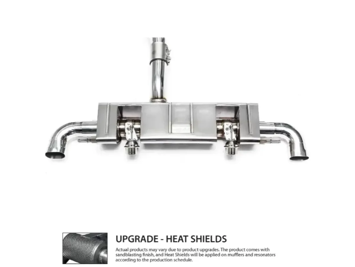 IPE SS Catback Exhaust System w/ Remote Mercedes-Benz AMG W176 A45 2013-2019 - Image 4