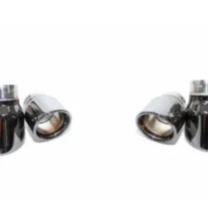 IPE SS Chrome Black Tips Porsche 987.1/987.2 Boxster | Cayman 2005-2012