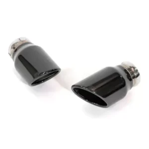 IPE SS Exhaust Tips Chrome Black BMW X4 M F98 2019-2021