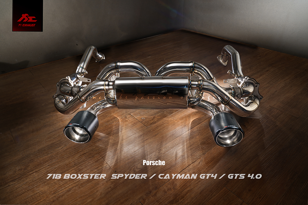 FI Exhaust Header For Porsche 718 Boxster, Cayman 2016-2018