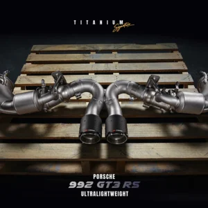 Fi EXHAUST Valvetronic Cat-Back System for Porsche 992 GT3 / RS Titanium 2021+