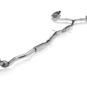 FI Exhaust Valvetronic Exhaust for Audi A4/A5 2.0T FWD (B9) | Quad Tips | 2017+