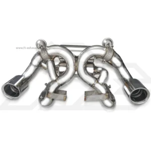 FI Exhaust Valvetronic Muffler For Ferrari F430 Coupe / Spider Scuderia Bumper Conversion 2004-2009