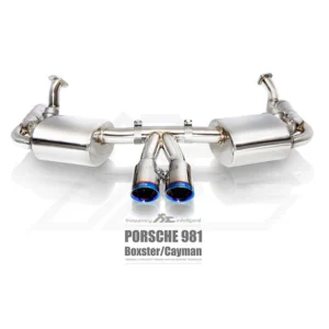 FI Exhaust Valvetronic Cat-Back System For Porsche 981 Boxster / Cayman 2012-2016