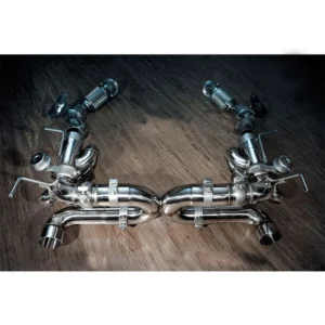 FI Exhaust Axleback Exhaust System For Ferrari 488 GTB | Titanium Signature Series | 2015-2020