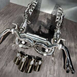 FI Exhaust Long Tube Catless Header For Lamborghini Huracan LP610-4 Titanium 2014-2021