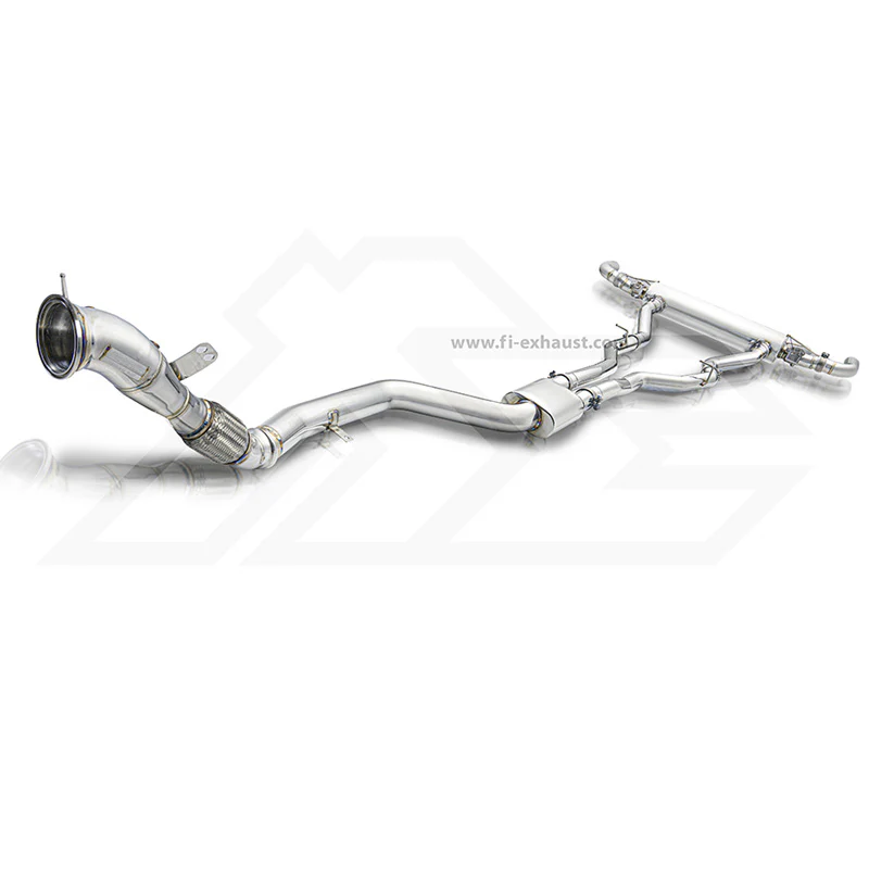 FI Exhaust Catback OPF Exhaust System For BMW G05 X5 / G06 X6 40i 2019+ - Image 5