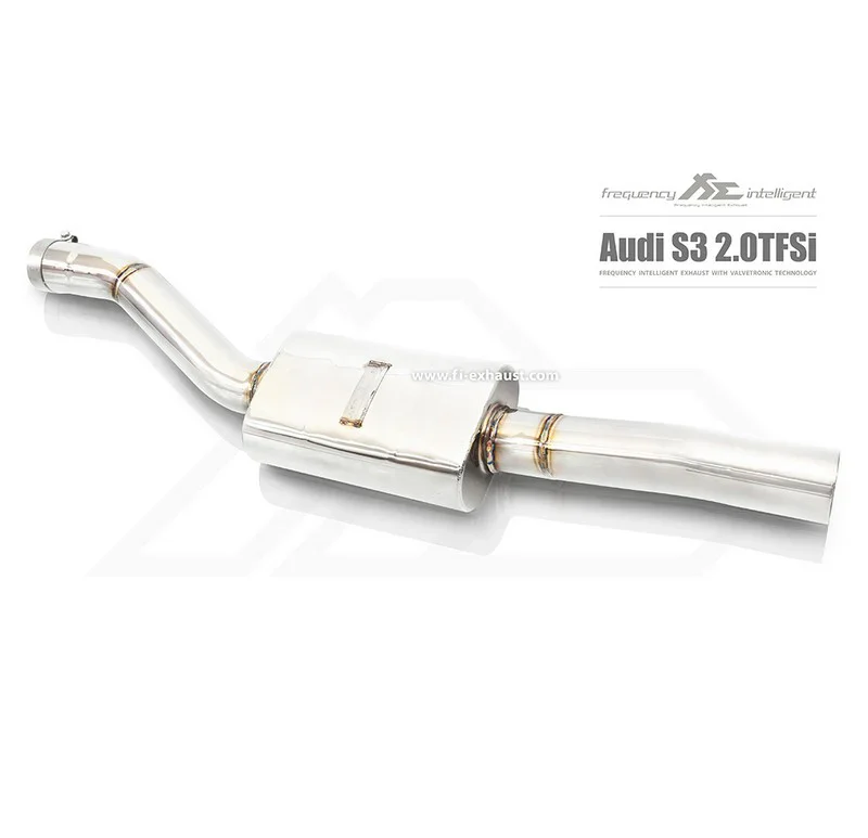 FI Exhaust Valvetronic Cat-Back System For Audi S3 Sedan 2006-2015 - Image 5