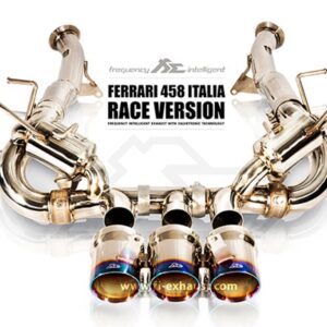 Fi EXHAUST Valvetronic Cat-Back System for Ferrari 458 Italia / Spider Race Version Titanium 2010-2015