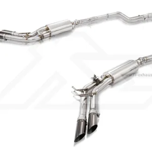 Fi EXHAUST Valvetronic Cat-Back System for Mercedes-Benz W463A G500 Quad Tips 2018+